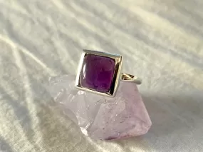 Amethyst / Labradorite / Tiger’s Eye Tozi Ring