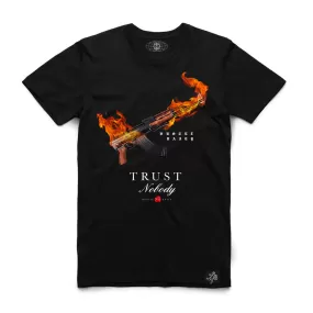 BURNING AK HDTN TEE BLACK