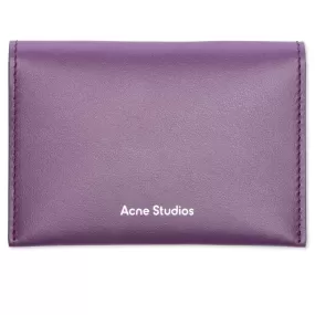 Folded Card Holder - Violet Purple