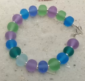 frosted jewel bracelet