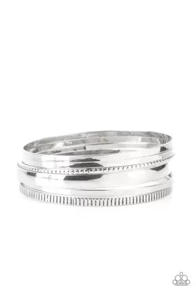 Gliding Gleam - Silver Bracelet