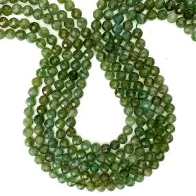 Green Garnet Tsavorite Kenya 6mm Faceted Rounds