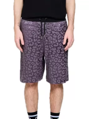 Hydra Short - Purple Leopard Grey