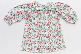 Little Paper Boat - Holiday Floral Charlie Dress