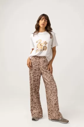 Pantalon Wide Leg Drifter Floral