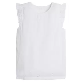 Wilder Tank - White Eyelet