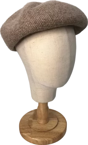 ZARA Beige Wool Beret One Size